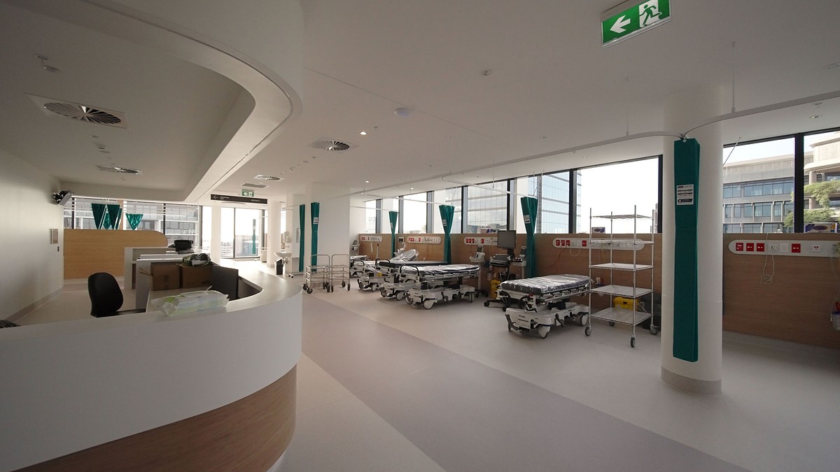 The recovery room at Maroochy Private Hospital