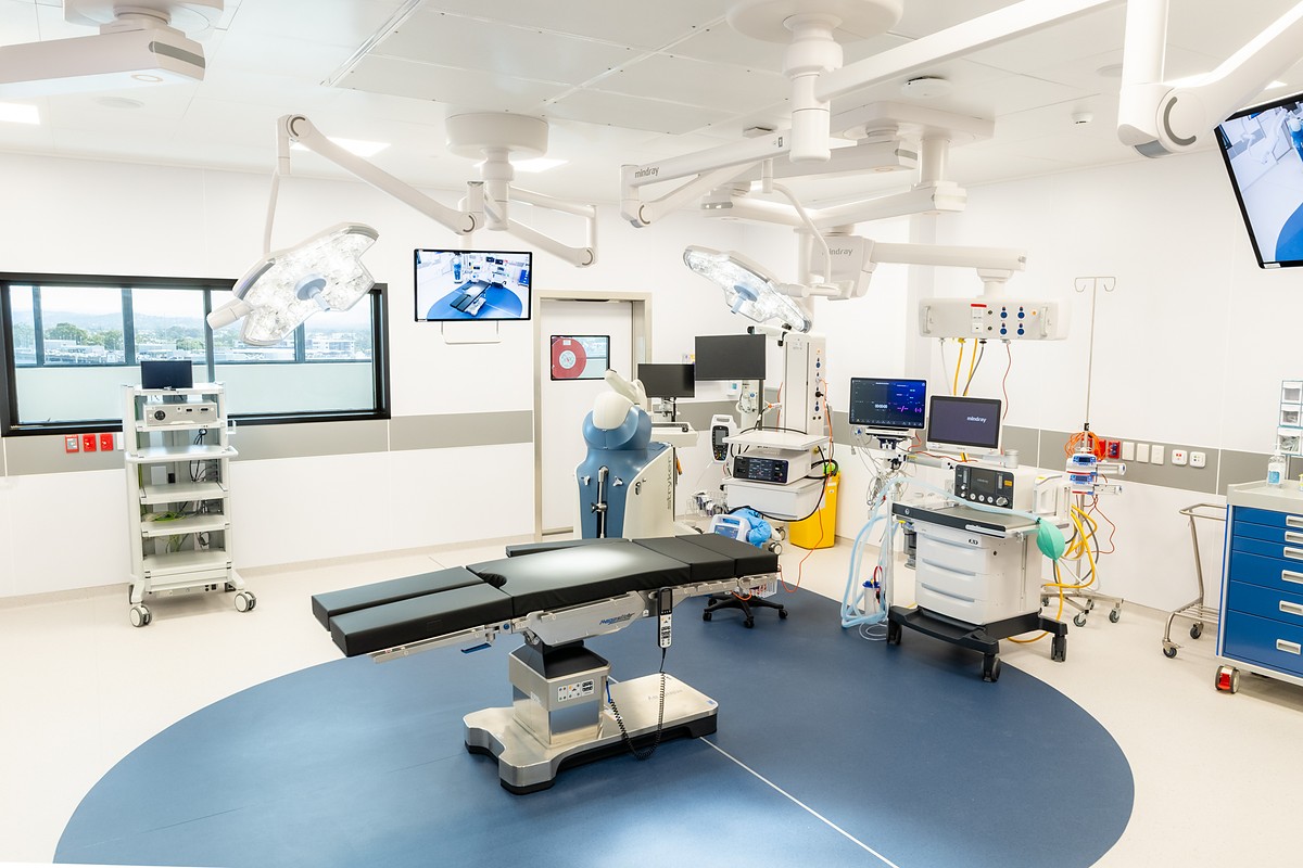An operating theatre at Maroochy Private Hospital