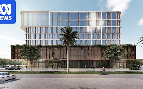 An architect's render of Maroochy Private Hospital