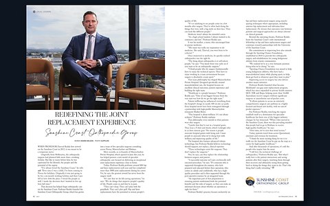 The two-page salt magazine spread on Professor Rodda