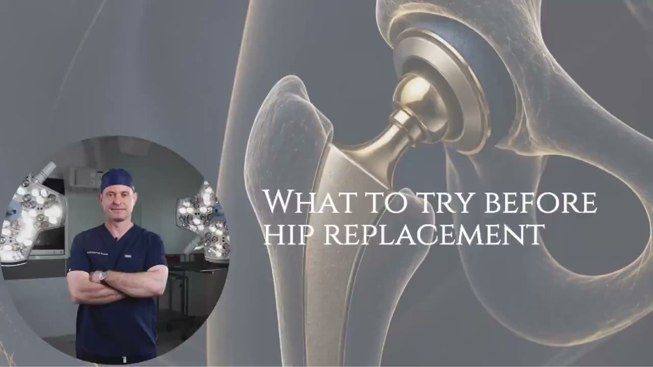 What to try before hip surgery, film cover
